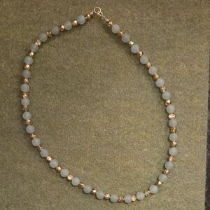 Elegant Green Beaded Necklace